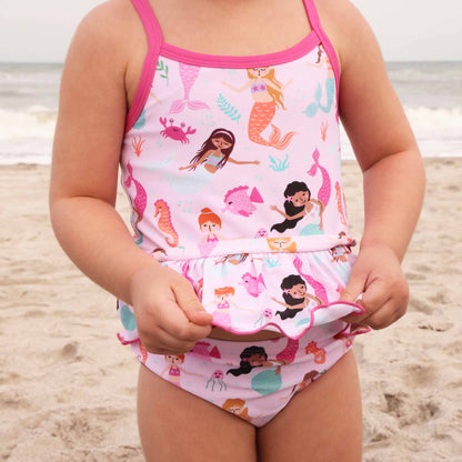 Two Piece Strappy Tankini | Under The Sea