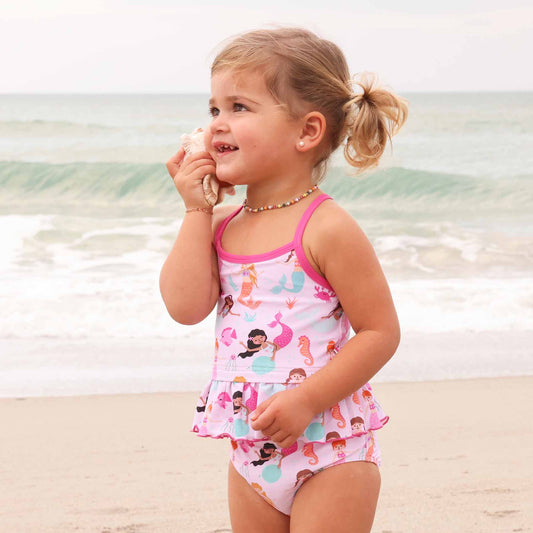 Two Piece Strappy Tankini | Under The Sea
