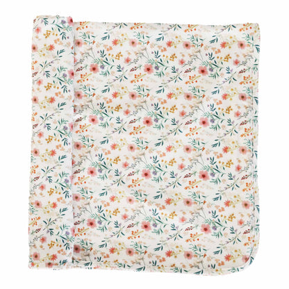 Winnie's Wildflowers Oversized Swaddle Blanket