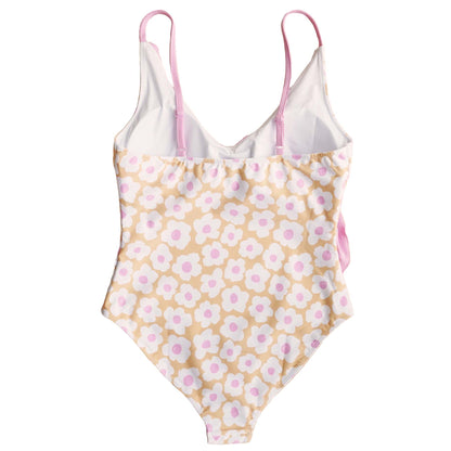 Women's Ruffled One-Piece Swimsuit | Sunshine Daisy